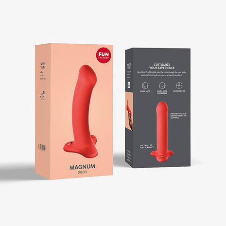 fun factory magnum dildo flashy coral